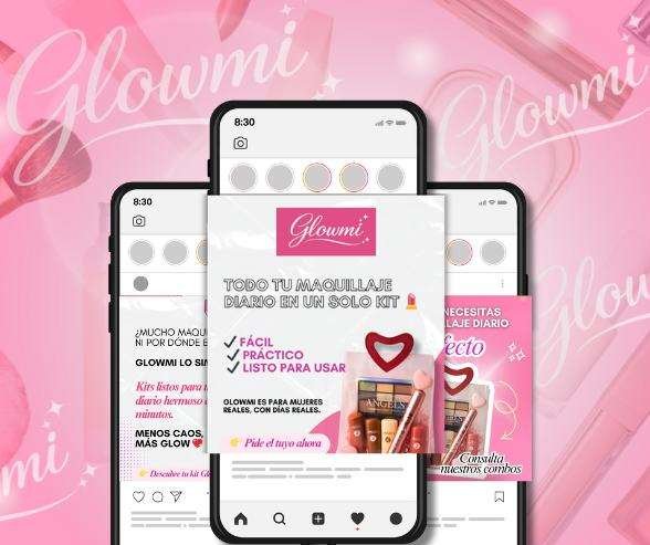 Glowmi - Publicaciones para redes