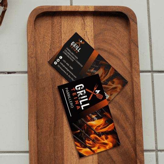 Grill Teina - Tarjetas de presentación