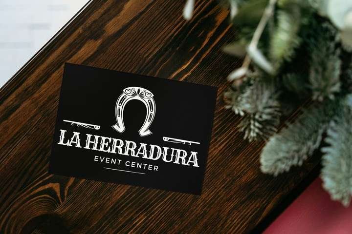 La Herradura - Logotipo en tarjeta