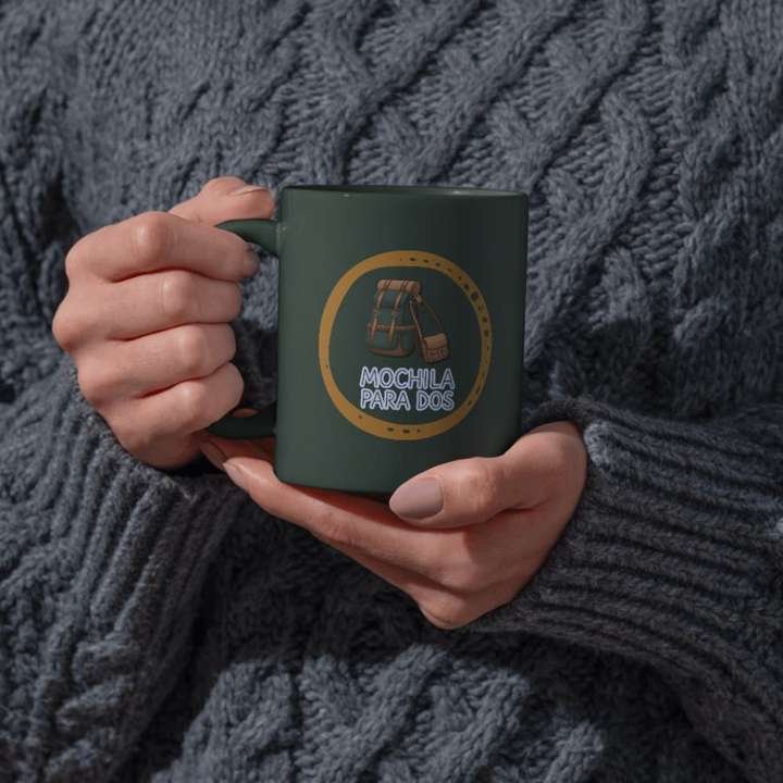 Mochila para Dos - Aplicación en taza